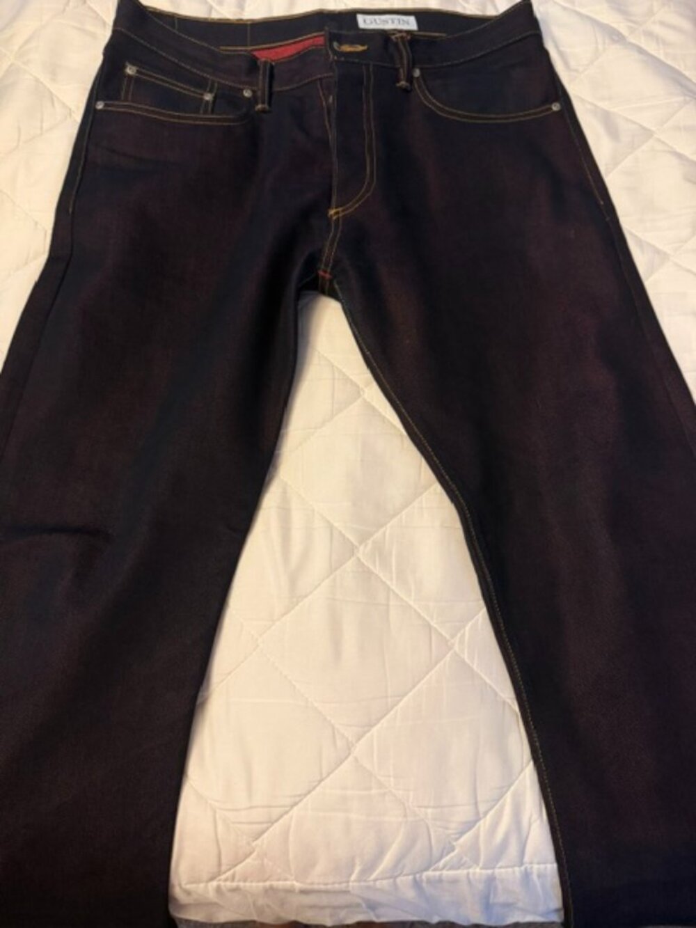 Gustin The Red Fire Selvedge Denim Jeans